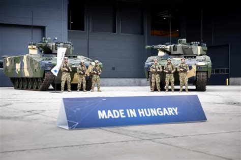 First Hungarian Made Lynx Rolls Off Assembly Line Photos Daily News