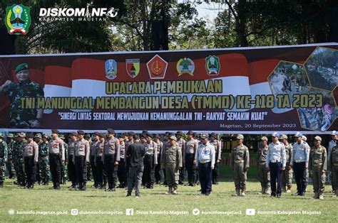 Upacara Pembukaan Tni Manunggal Membangun Desa Tmmd Ke Tahun