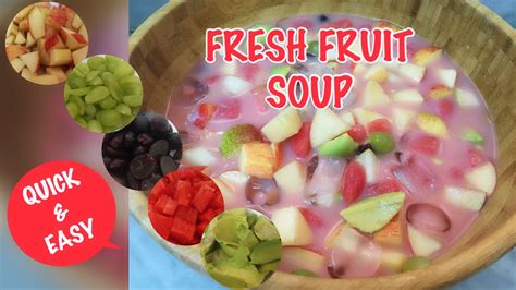 SOP BUAH RESEP SOP BUAH SOP BUAH ENAK FRUIT SOUP RECIPE YouTube