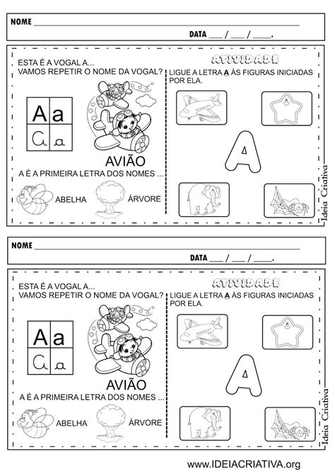 Trabalhando A Vogal I Na Educa O Infantil Trabalhador Esfor Ado