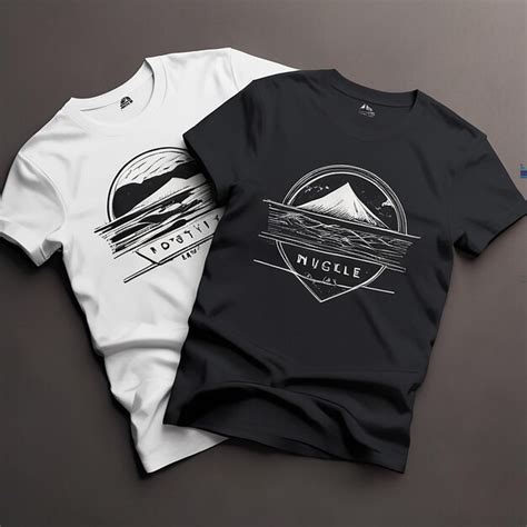 Tshirt mockup design with realistic white tshirt front mockup | Premium AI-generated image