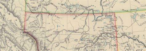 Alberta and Athabasca (Western Portion) by Johnston, W & AK: (1901) Map ...