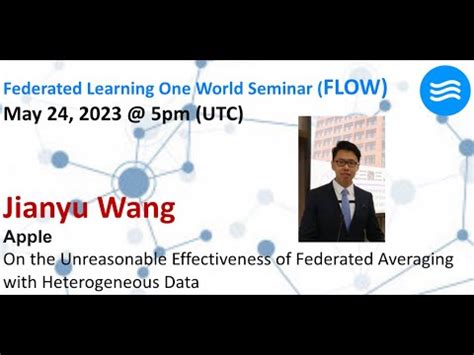 FLOW Seminar 103 Jianyu Wang Apple On The Unreasonable