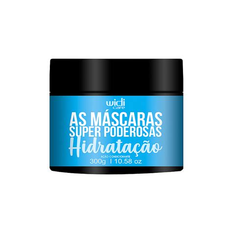 Máscara Hidratação As Máscaras Super Poderosas Hidratação 300g Widi