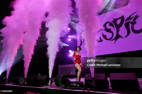 Ice Spice Performs During Iheart Powerhouse 105 1 At Prudential News