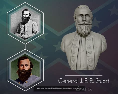 Civil war Confederate generals collection | CGTrader