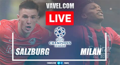 Goals And Highlights Rb Salzburg 1 1 Ac Milan In Uefa Champions League