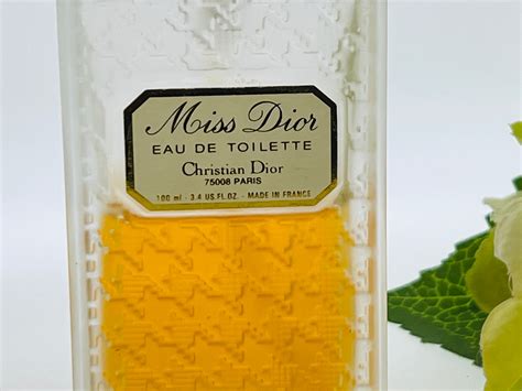 Винтажная Мисс Диор ТУАЛЕТНАЯ ВОДА Dior 50 мл Full 60% - Etsy