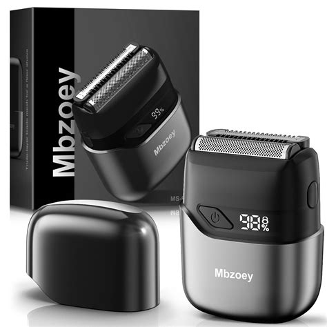 Mbzoey Electric Foil Shavers for Men: Mini Electric Razor for Face