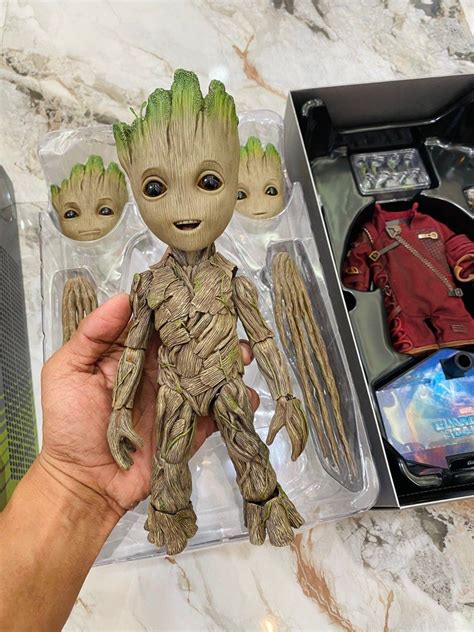 Hot Toys Baby Groot Gotg Vol Hobbies Toys Toys Games On Carousell