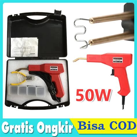 Mesin Las Plastik Praktis Alat Garasi Alat Stapler Panas Staples Pvc