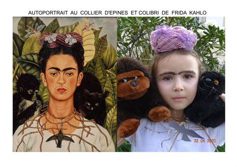 PDF AUTOPORTRAIT AU COLLIER D EPINES ET COLIBRI DE FRIDA KAHLO