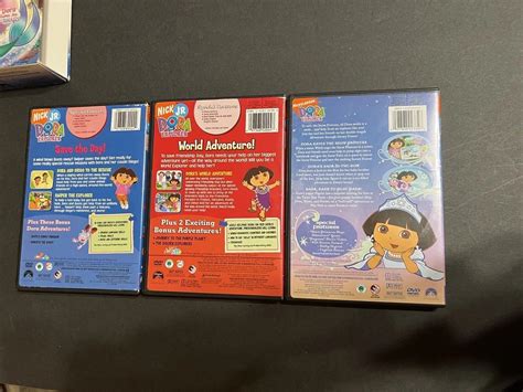 Dora The Explorer Nickelodeon Nick Jr Lot Of 6 Dvd Story Book Adv Out World Ad Ebay