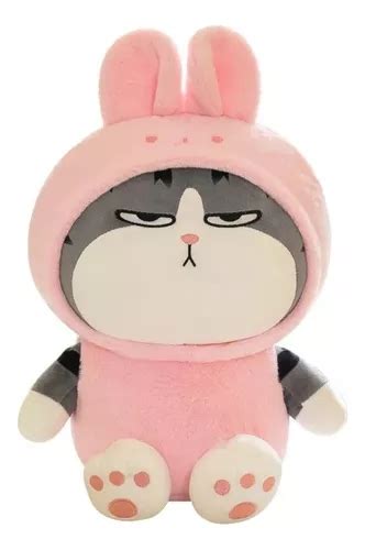 Peluche Felpa Gato Emperador Disfraz Conejo Ros Kawaii Cm Cuotas