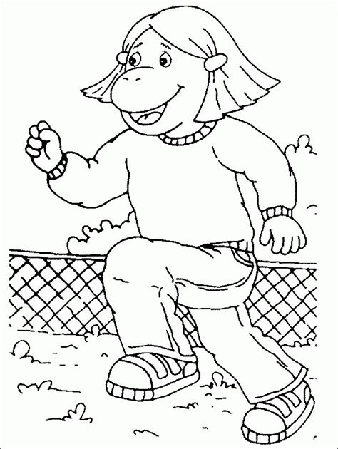 Arthur Coloring Pages Coloring Home