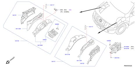 Nissan Nv Fender Apron Reinforcement Left F Pama