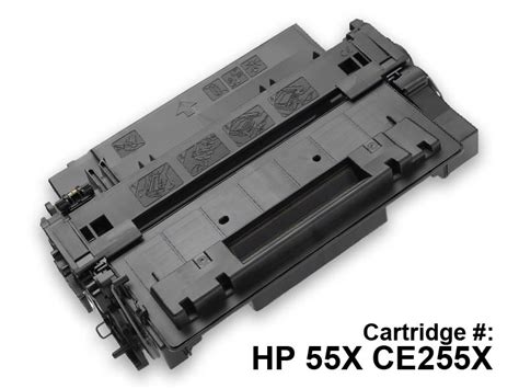 Hp Ce255x 55x High Yield Black Toner Cartridge Coast To Coast