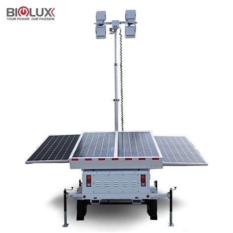 Mobile Solar Lighting Tower Manufacturer, Supplier, Factory in China ...