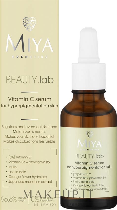 Miya Cosmetics Beauty Lab Serum With Vitamin C Siero Viso Alla