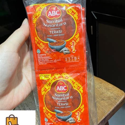 Jual Sambal Terasi Abc Sachet Isi 10 Sambel Terasi ABC Homestyle