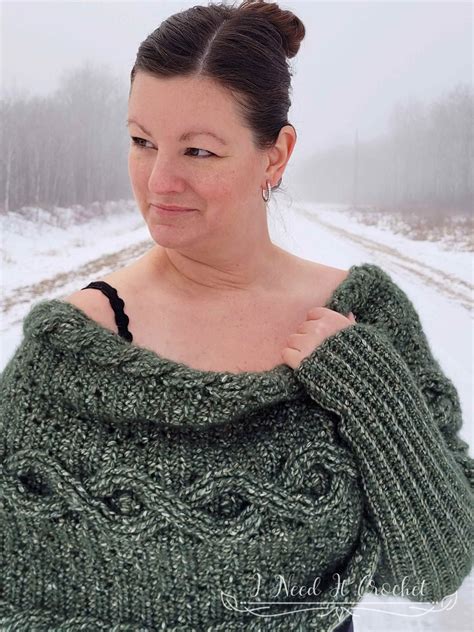 Scarf With Sleeves Morgaine Sweater Scarf Free Crochet Pattern I