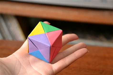 DIY: Cubo de Origami - MidiaDrops