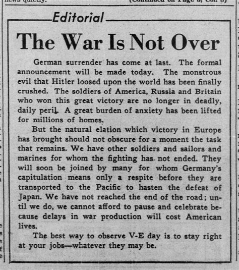 The victory in europe may 8 1945 secret that few historians knew 4