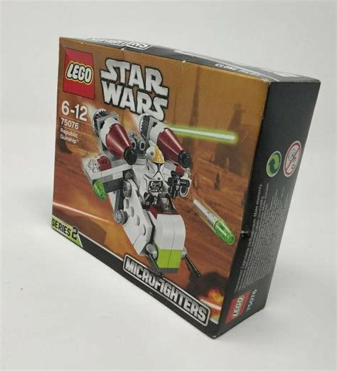 Lego Star Wars Republic Gunship Microfighter 75076 For Sale Online Ebay