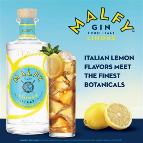 Malfy Limone di Amalfi Lemon Flavored Gin, 750 ml - QFC