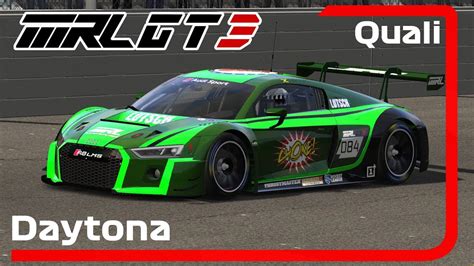 Mrl Gt Series Saison Assetto Corsa Daytona Qualifying