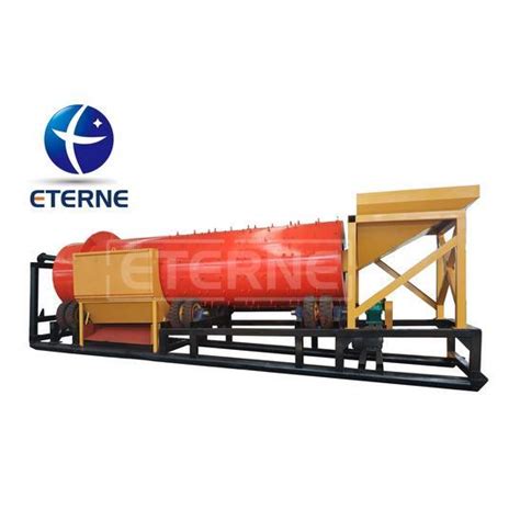 Heavy Metal Separation Equipment Sticky Mineral Drum Rotary Scrubber