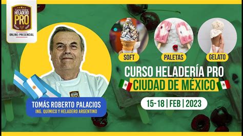 Curso Fabricación Base Para Helado Soft y Paletas CDMX México