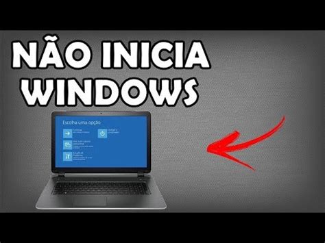 Notebook Liga Mas N O Inicia Windows Hiper Tutoriais