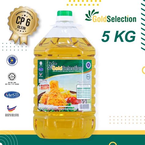 Gold Selection Minyak Masak 5kg Cooking Oils Shopee Malaysia