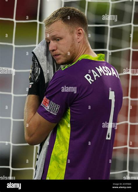 Sheffield Uniteds Aaron Ramsdale During The Premier League Match At