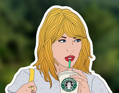 Taylor Swift - Starbucks Lovers | Behance