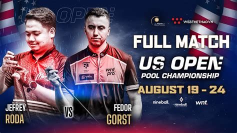 Tr N U Fedor Gorst Vs Jefrey Roda T K T Gi I Billiards Us Open