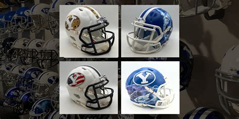 Special Edition BYU Mini Football Helmet - Etsy