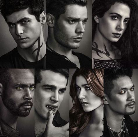 Shadowhunters Season Character Posters Shadowhunters Shadow