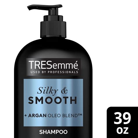 Tresemme Silky And Smooth Argan Oleo Bland Frizz Control And Shine Shampoo 39 Fl Oz