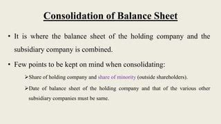 Holding Company PPT