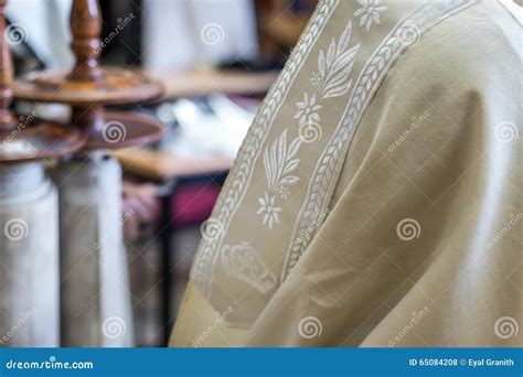 Jewish Man Praying in a Synagogue Stock Photo - Image of mitzvah ...