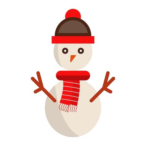 Premium Vector Vector Design Snowman Icon Style