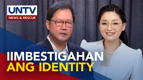 Isyu Sa Identity At Citizenship Ni Bamban Mayor Guo Iimbestigahan Ng