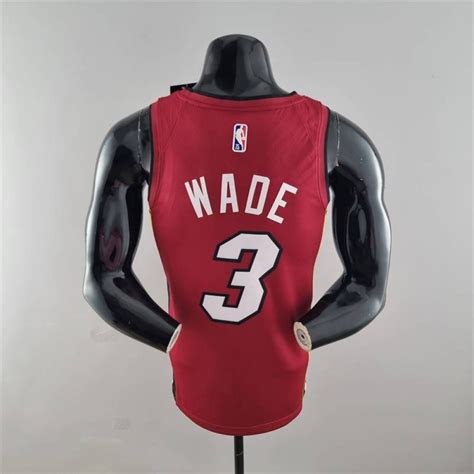 Camiseta Dwyane Wade Miami Heat Edicion Aniversario Jordan