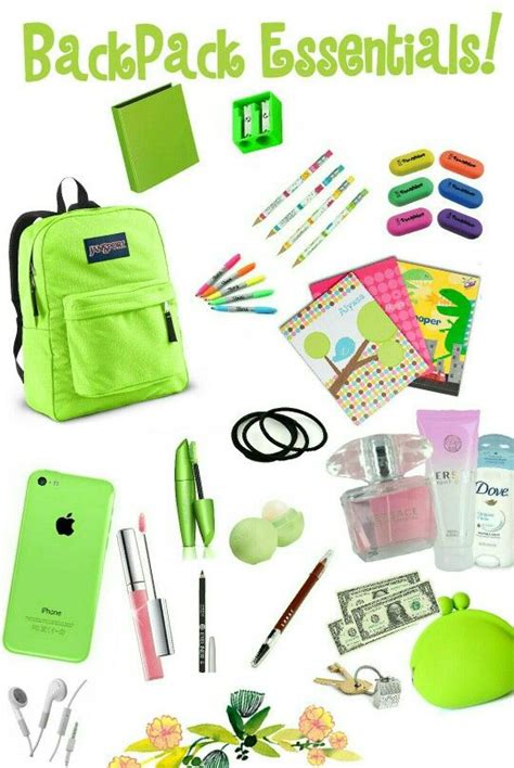 Backpack Essentials For Teen Girls Be Prepared For School