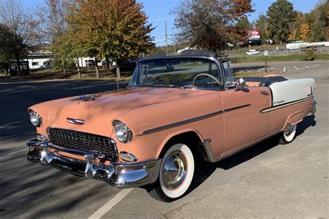 1955 Chevrolet Bel Air Convertible 265 for sale on BaT Auctions - sold for $77,555 on November ...