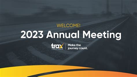 Th Annual Trax Membership Meeting Youtube