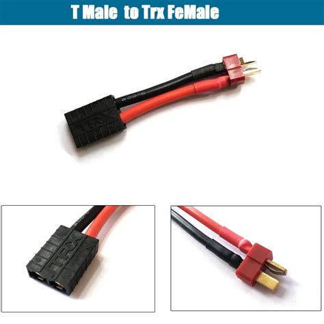 Connecteur adaptateur femelle mâle pour drone RNCYN XT60 EC5 EC3 T