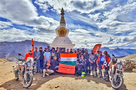 Ktm Pro Xp Riders Complete Spiti Adventure Tour Motoring World